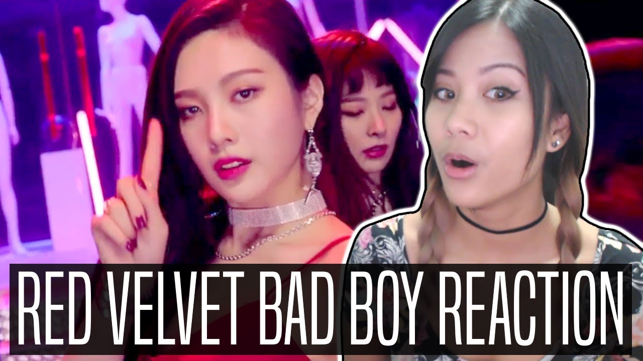 RED VELVET BAD BOY REACTION Questioning my sexuality YouTube