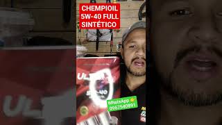 aceite CHEMPIOIL 5W-40 para el #skoda #skodaoctavia2020 #skodaquito #quito #quitoecuador #rmsecuador
