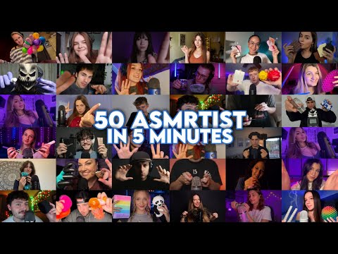 ASMR 50 Of My Favourite  ASMRTISTS Compilation | Underrated ASMRTIST Only