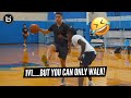 1v1 king of the courtwalking only ballislife south squad is too funny