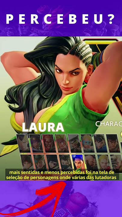 Street Fighter V: Revelação da brasileira Laura (1080p 60fps legendado  PT-BR) 