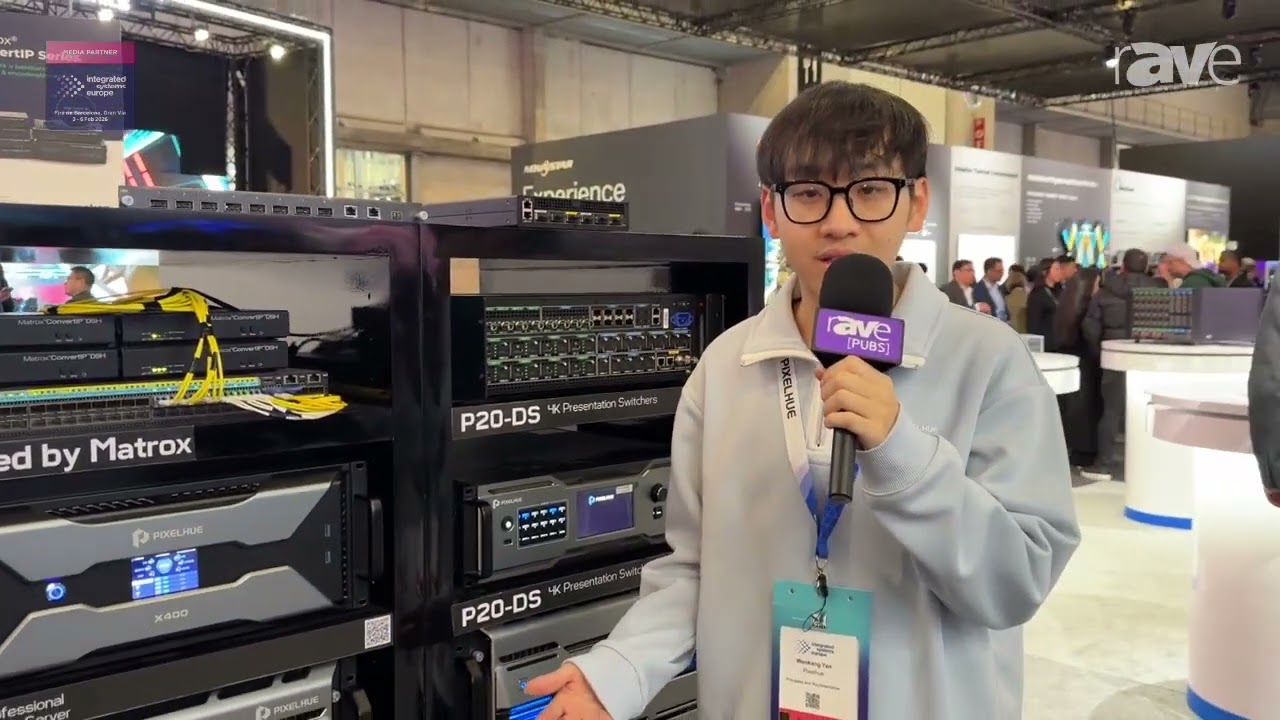 ISE 2026: PIXELHUE Showcases Q8 Video Processor