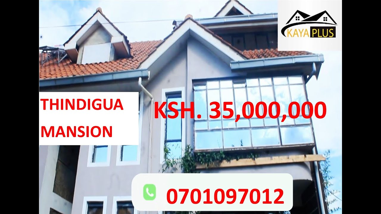 3-Bedroom House for Sale in Kiambu Thindigua pt2 @ Ksh 35,000,000 #spacious #Ensuite #Servantquarter