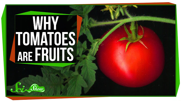Why Tomatoes Are Fruits, and Strawberries Aren't Berries