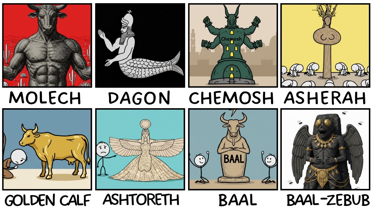 The False gods Israel Worshipped and Why God Was Furious