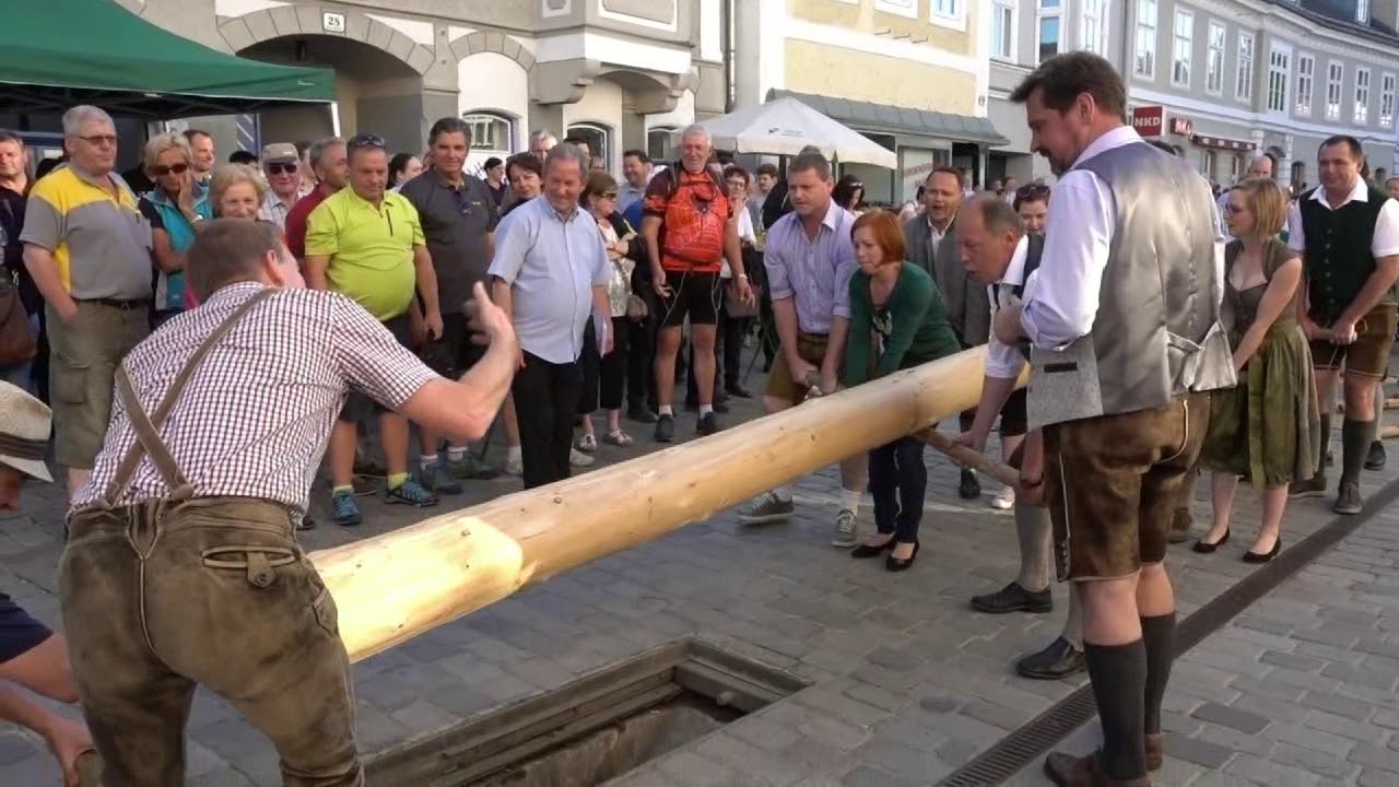 Maibaumsetzen in Waidhofen an der Ybbs  2018