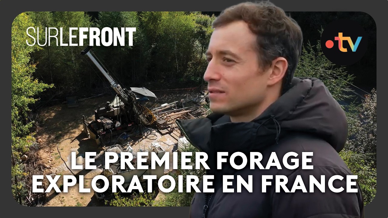 Des foreuses explorent discrètement le sous-sol français - Sur le front