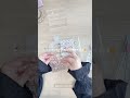 家計管理の番外編🎀📓シール帳をつくった日#生活音asmr #asmr #シール帳 #作業音asmr