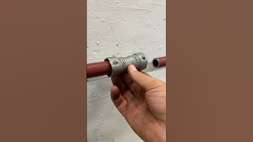 How to join 2 steel pipes! #asmr #howto #diy #tools #foryou #subscribe #shorts #youtubeshorts