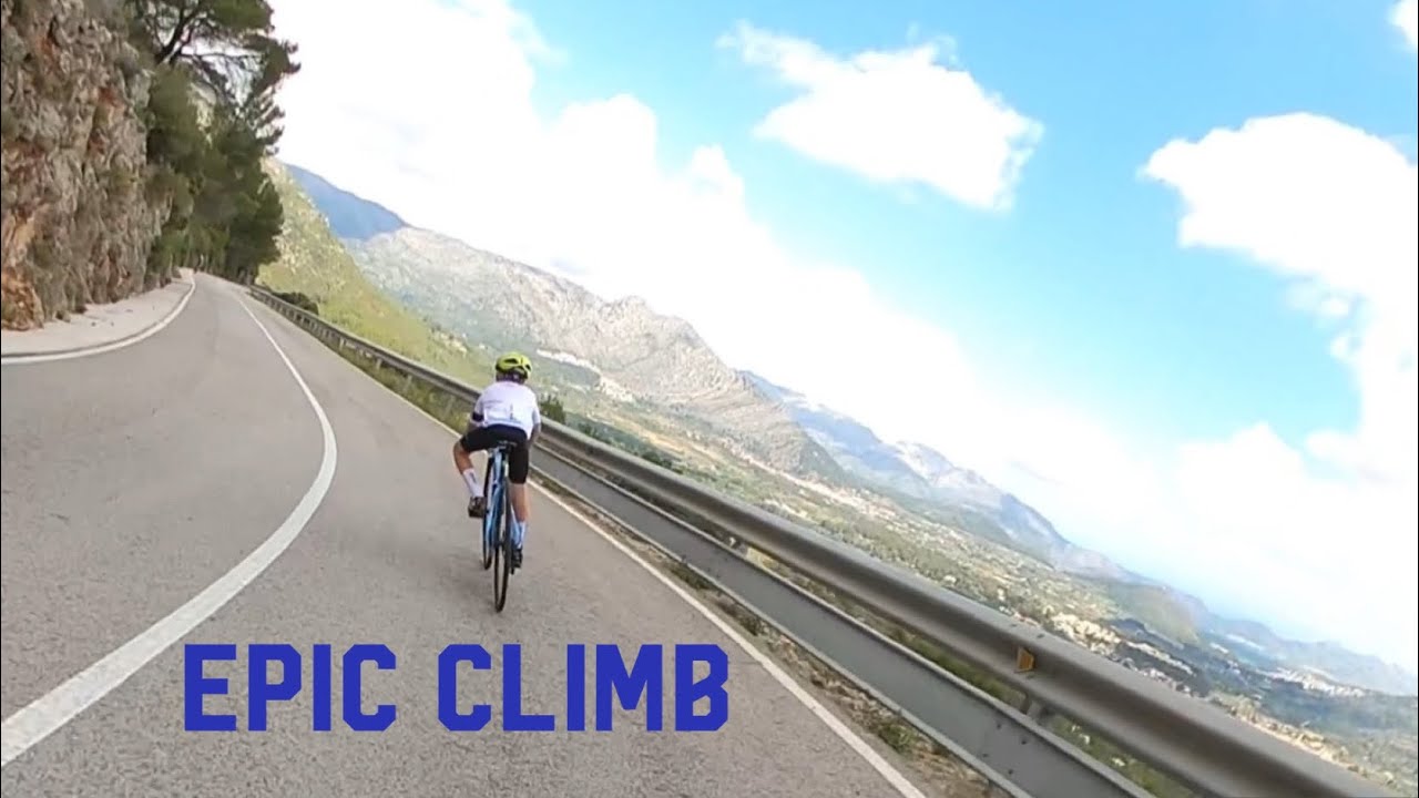 EPIC RIDE TO COLL de RATES - YouTube