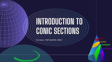 Introduction to Conic Sections and Circles