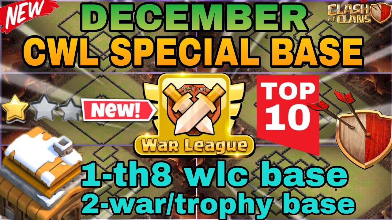 TH8 CWL SPECIAL BASE|TH8 WAR BASE|TH8 BASE COPY LINK|TH8 BASE WITH LINK|TH8 FARMING/TROPHY BASE -COC