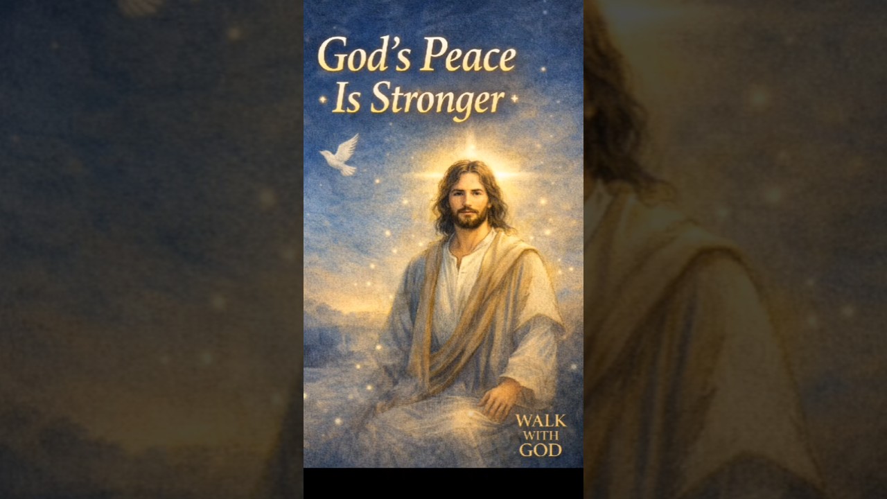 God’s Peace Is Guarding You Tonight — Let Go of Every Worry. Walk With God