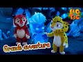 Leo e tig italia   grande avventura  cartone animato per bambini