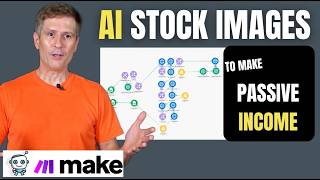 AI Stock Images for Passive Income. How to Make Money with FLUX AI and Make.com