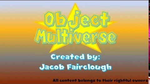 Object Multiverse Intro 4.1