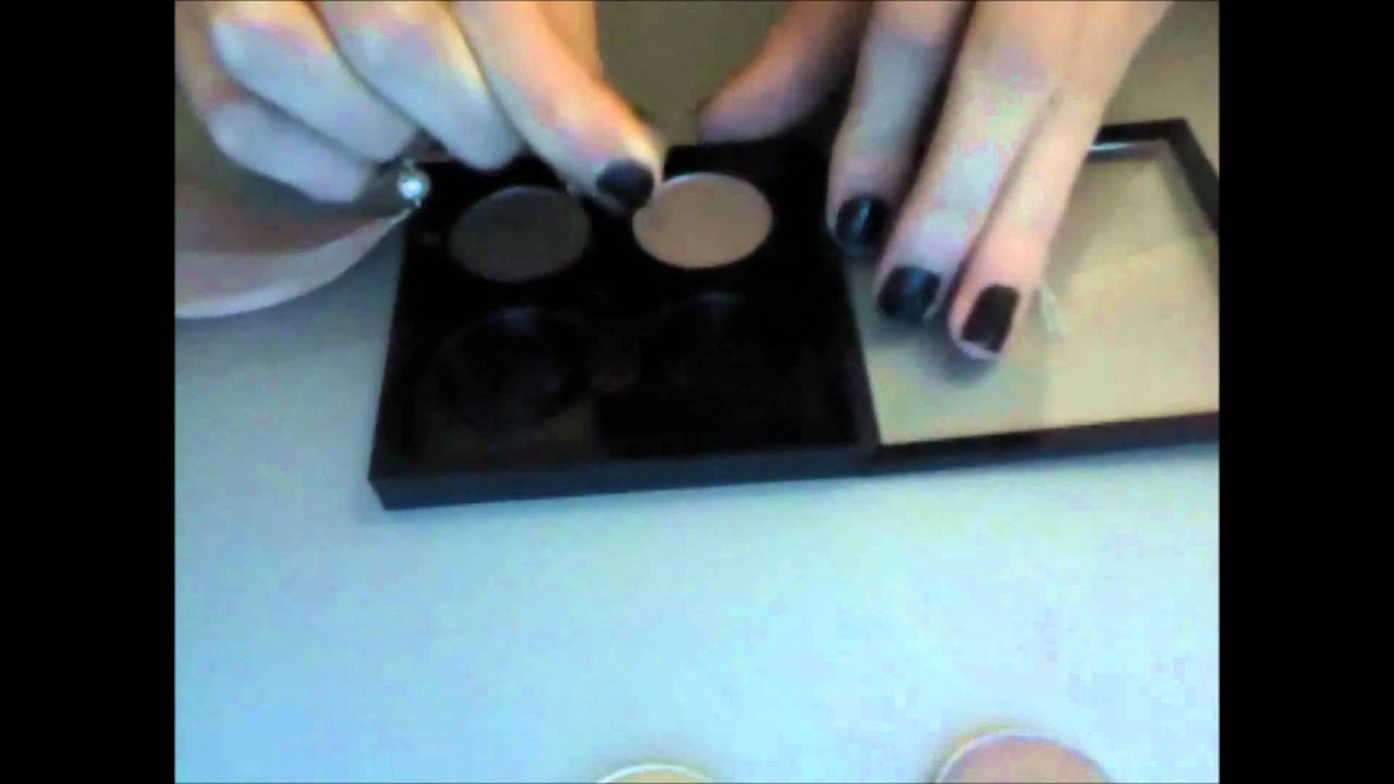 How to Depot MAC Quads Easily - with just an Earring!