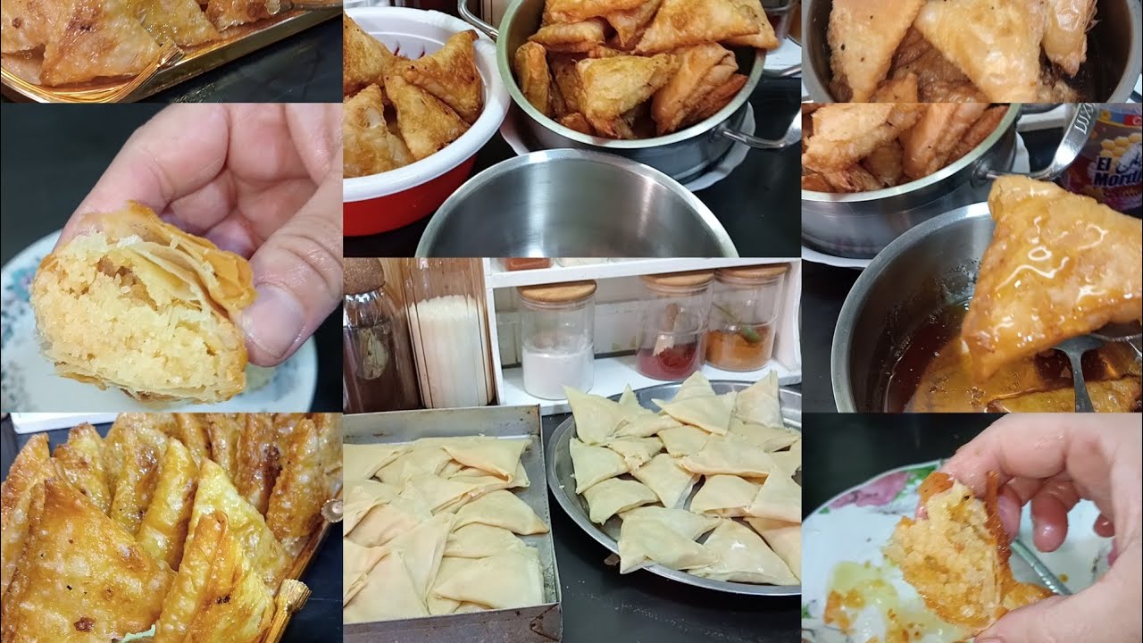 صامصة حلوة جزايرية تقليدية مشلفطة ومقرمشة ومورقة نتحدي اي واحد مجربهاش وامتنجحش معها ❤️ الله الله عل