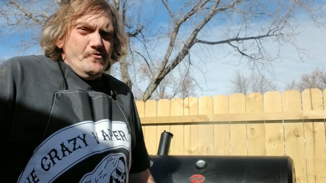 brave man smokes Carolina reapers