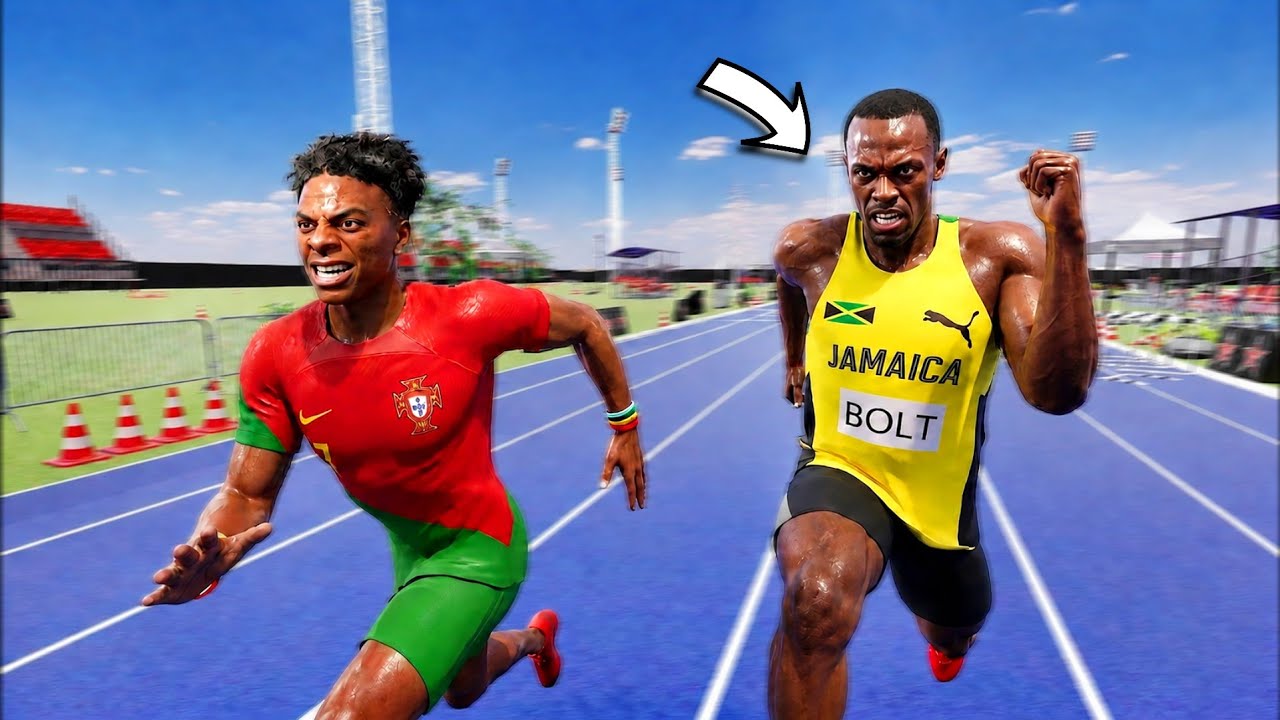 iShowSpeed VS Usain Bolt [3D Speed Comparison] - YouTube