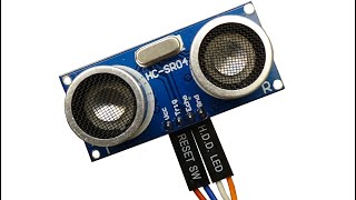 Ultrasonic Sensor  without Arduino using 555 timer ic