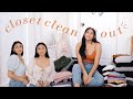 Spring Closet Cleanout // try-on