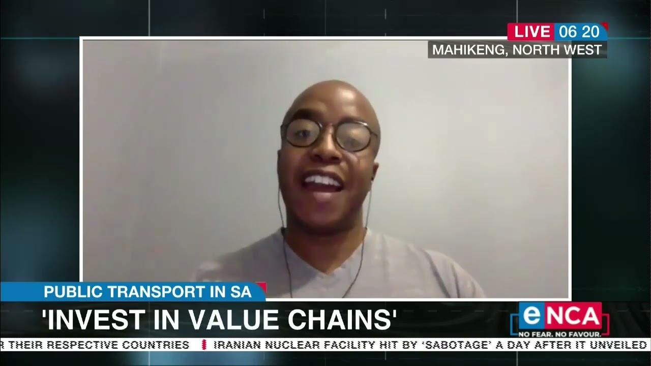 Still from Transport in SA | 'Invest in value chains'