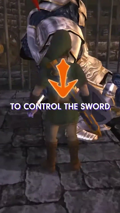 The Wii version of Twilight Princess is a mirror image of the Gamecube version #zelda #nintendo