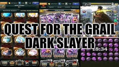Legendary Game Of Heroes: Quest For The Grail Event Gameplay/Team Testing (Dark Slayer)