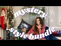 UNBOXING MYSTERY STYLE BUNDLE: depop custom mystery style bundle // try on