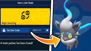 THIS LinkCode Trades You ✨SHINY HISUIAN ZORUA✨Pokemon Scarlet \& Violet