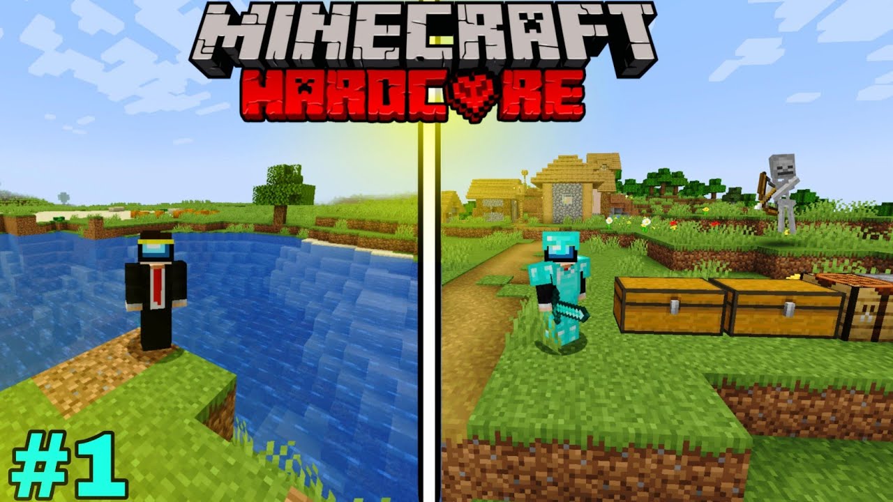 WELCOME TO MY MINECRAFT HARDCORE WORLD #1 - YouTube