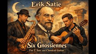 Erik Satie - Six Gnossiennes. For T. Sax. and Classical Guitar.