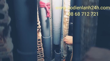 Quy trình nối măng xông trượt nước thoát trục đứng cao ốc | VIDEO ĐỘC QUYỀN DUY NHẤT TRÊN YOUTUBE