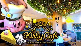 Kawaii Kirby Café Dining at the Only Kirby Restaurant in Tokyo: Nintendo Themed Food | Japan Vlog