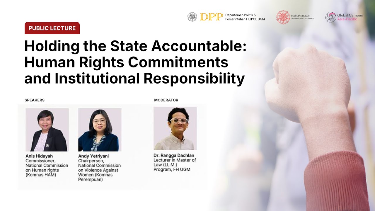 Holding the State Accountable: Human Rights Commitments and ...