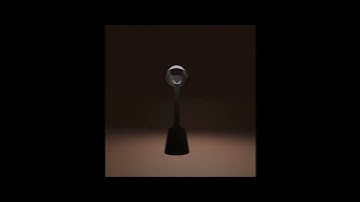 Blender lean lamp animation
