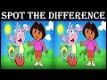 SPOT THE DIFFERENCE FOR KIDS | DORA THE EXPLORER | PHOTO PUZZLE #13