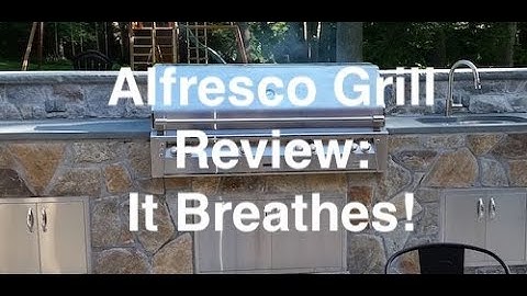 Alfresco Grill Review: The Only Gas Grill That BREATHES!!!