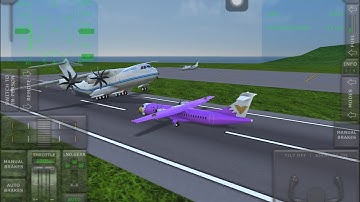 Runway collision compilation in Turboprop Flight Simulator #4