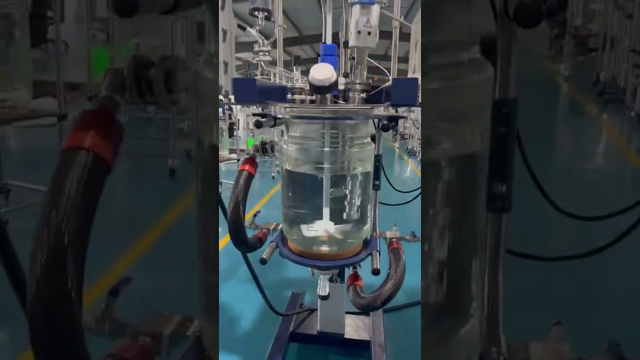 Lifting Type Ultrasonic Glass Reactor 