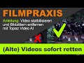 Tipp: Video stabilisieren und Bildzittern entfernen | Anleitung für Topaz Video AI