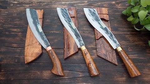 DAO PHÚC SEN, CẶP DAO  ĐI RỪNG CỰC CHẤT_ HÀNG CHUẨN CỦA HTX DAO  PHÚC SEN