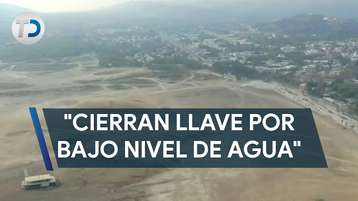 Termina extracción en Presa La Boca por bajo nivel de agua