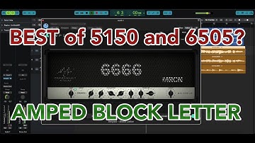 ML Sound Lab | Amped Block Letter (Quick demo)