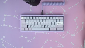 KBDfans Tofu60 2.0 typing sound test with different mounting  styles