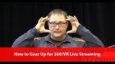 Gear Up for Live 360/VR Streaming