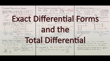 Exact Differential Forms and the Total Differential
