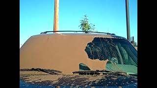 Granite Shield of Baton Rouge Louisiana - Mud Test - Car Windshield Sealed VS Unsealed