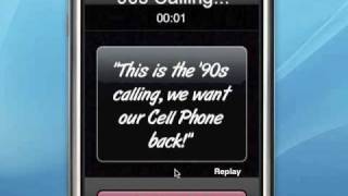 WantBack! iPhone App - "This is the '90s calling...' screenshot 2
